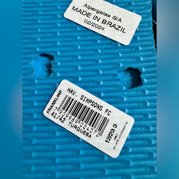 🆕 HAVAIANAS | Simpsons Brazilian Flip Flops - 11/12W - Picture 4 of 6